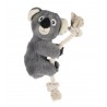 Peluche Hangta Koala Gris Con Cuerda y Sonido